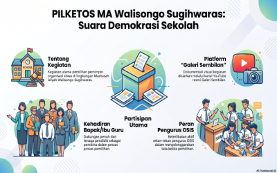 Suara Demokrasi di Balik Gerbang Madrasah: Mengintip Semangat PILKETOS MA Walisongo Sugihwaras