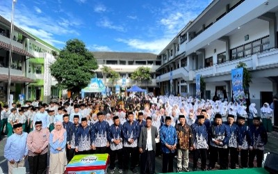 Upayakan Peningkatan Kualitas Madrasah, Yayasan Al Munir dan MTs Walisongo Bojonegoro Lakukan Studi Banding ke MTs Almaarif 01 Singosari